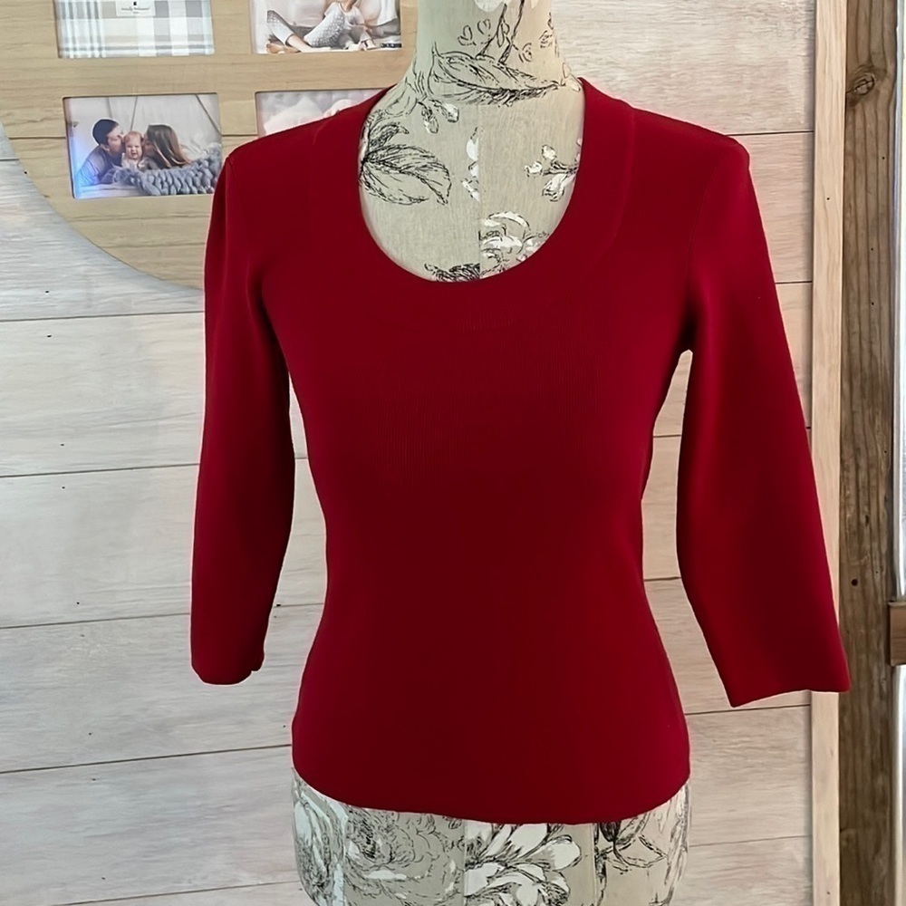NEW york & co red swearer S